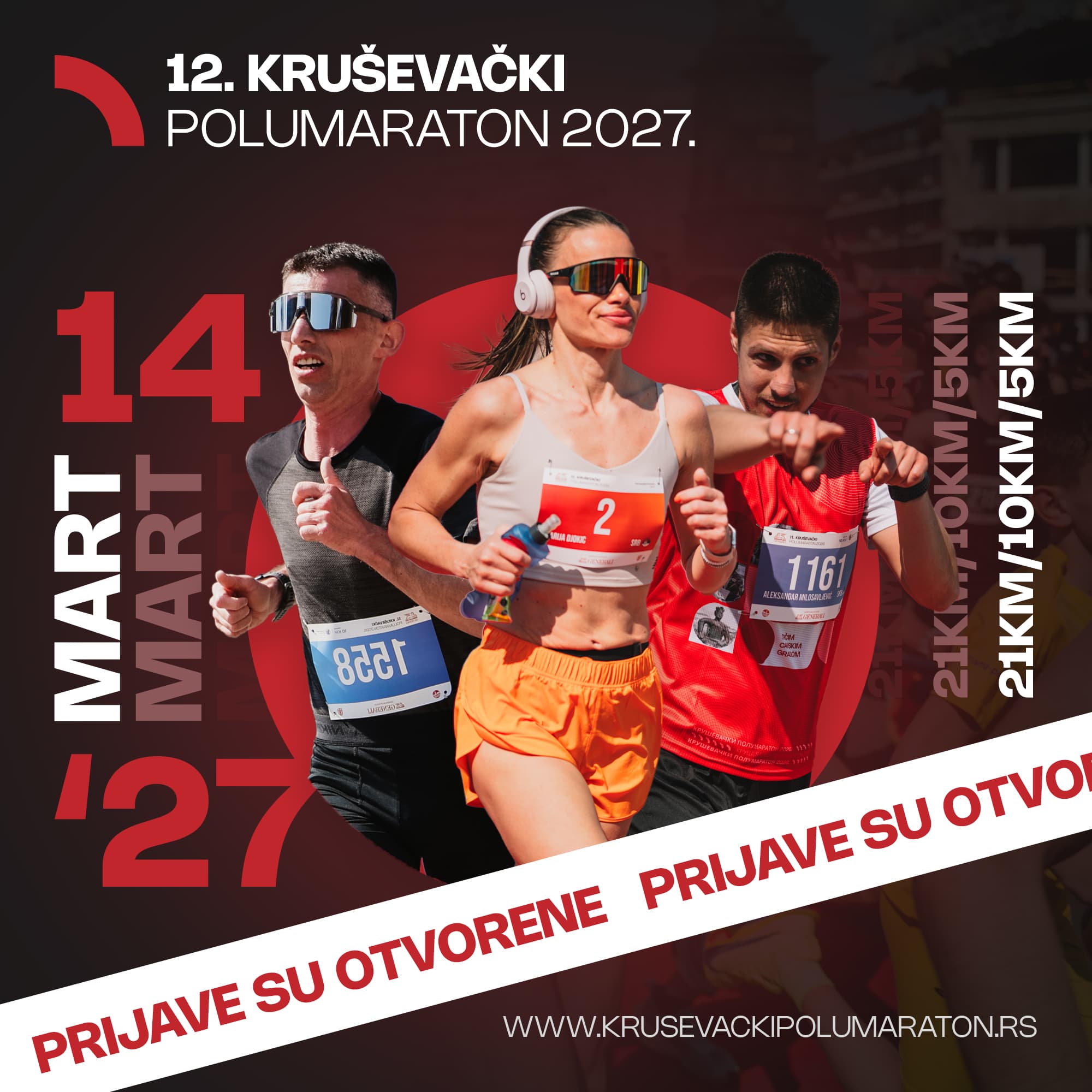 12. Kruševački polumaraton
